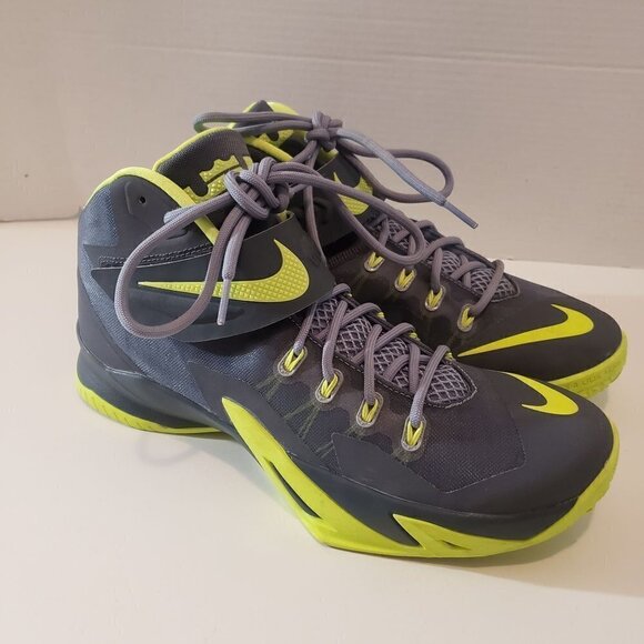 Nike Air Lebron Zoom Soldier VIII Magnet Grey/Volt size 10.5 main image 7